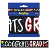 Congrats Grad Party Tape
