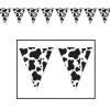 Cow Print Pennant Banner