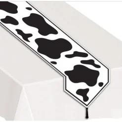 Cow Print Table Runner