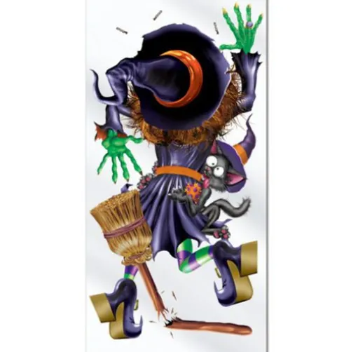 Crashing Witch Door Cover