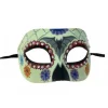 Day of The Dead Bat Center Half Mask