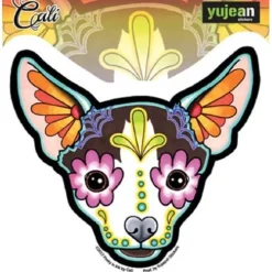 Day of the Dead Chihuahua Sticker