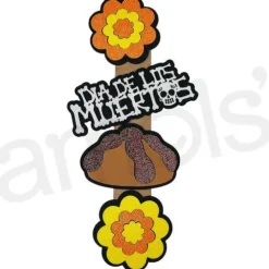 Day of the Dead Concho Flower Sticker