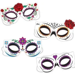 Day of the Dead Half Masks