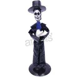 Day of the Dead Paper Mache Figurine