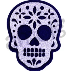Day of the Dead Skull Magnet