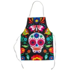 Day Of the Dead Sugar Skull Apron