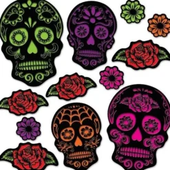 Day of the Dead Sugar Skull Cutouts