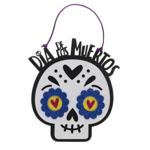 Day of the Dead Sugar Skull Sign