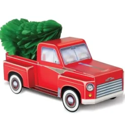 3-D Christmas Truck Centerpiece