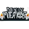 Dia de los Muertos Skull Candle Desk Sign