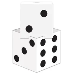 Dice Stacking Centerpiece