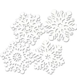 Die-Cut Snowflake Cutouts