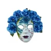 DOD Mask Blue Flowers
