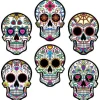 DOD Sugar Skull Cutouts