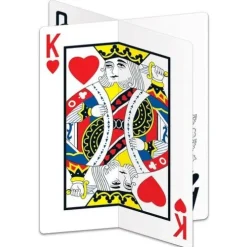 3-D Playing Card Centerpiece