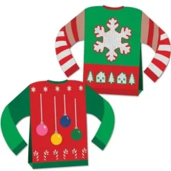 3-D Ugly Sweater Centerpiece