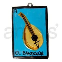 El Bandolón Tin Ornament