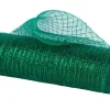 Emerald Green Metallic Mesh Roll