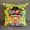 Eyebrow Lady Deer Pillow