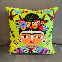 Eyebrow Lady Deer Pillow