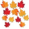 Fabric Autumn Leaves Cutouts