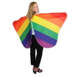 Fabric Rainbow Wings