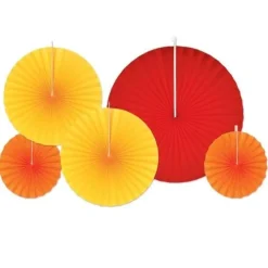 Fall Accordion Paper Fans