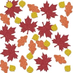 Fall Leaf Sparkle Confetti
