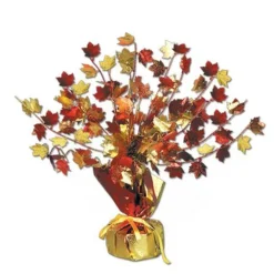 Fall Leaves Gleam n' Burst Centerpiece