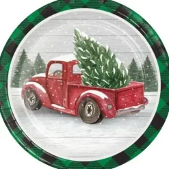 Farmhouse Christmas 7' Plate