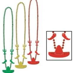 Fiesta Bead Necklaces
