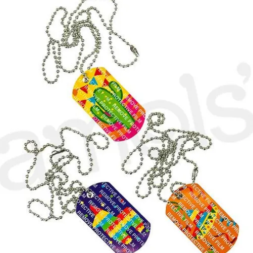 Fiesta Dog Tag Necklace