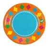 Fiesta Party Dessert Plates
