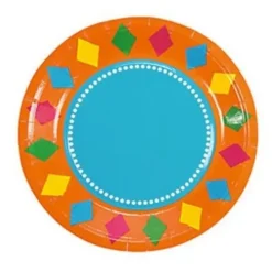 Fiesta Party Dessert Plates