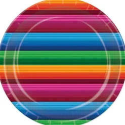 Fiesta Serape Luncheon Plates