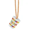 Fiesta Shot Glass Bead Necklace
