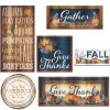 Foil Fall Thanksgiving Cutouts
