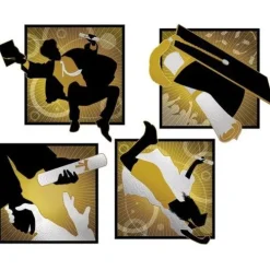 Foil Graduation Cutouts