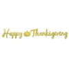 Foil Happy Thanksgiving Streamer