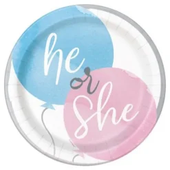 Gender Reveal 7" Plates