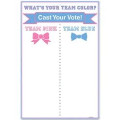 Gender Reveal Tally Board