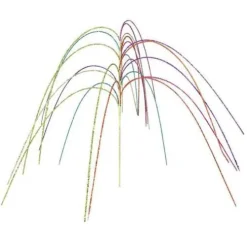 47" Glitter and Bead Twig Spray