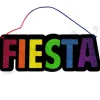 Glittered Fiesta Hanging Sign
