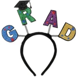 Glittered Grad Boppers