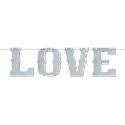 Glittered Love Streamer