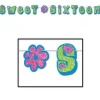 Glittered Sweet 16 Streamer