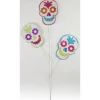 25" Glitter Sugar Skull Pick