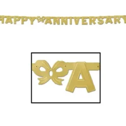 Gold Anniversary Streamer