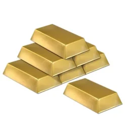 Gold Bar Decorations